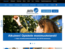 Tablet Screenshot of jamin.fi